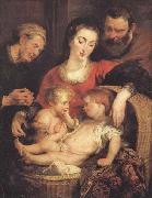 Peter Paul Rubens Holy Family with St.Elizabeth France oil painting artist